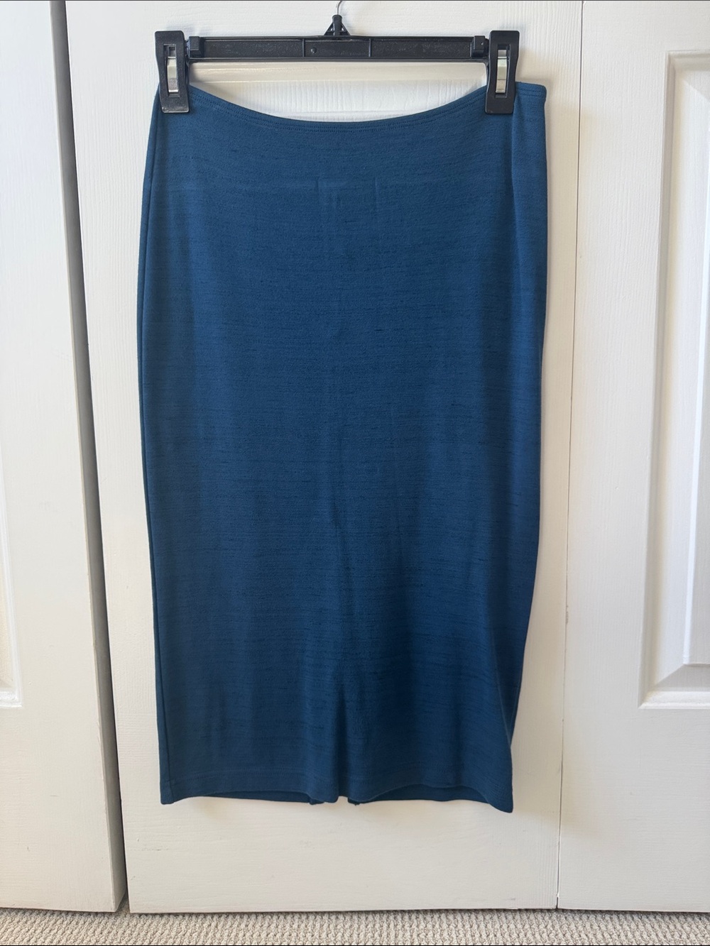 American Apparel Deep Teal Pencil Skirt